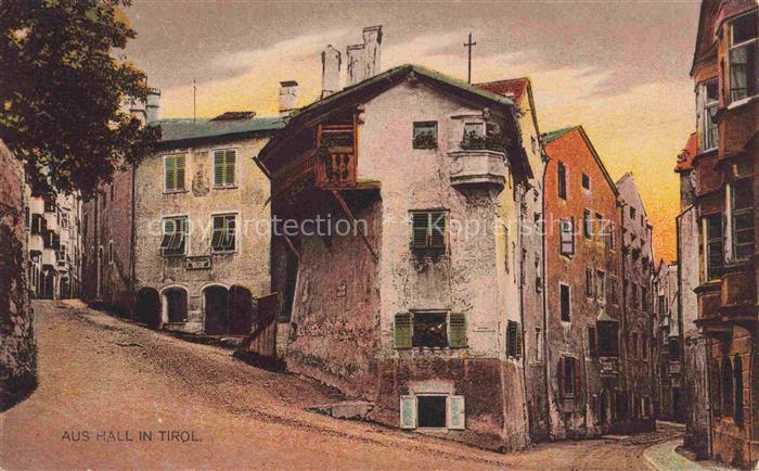Hall Tirol AT Motiv Altstadt