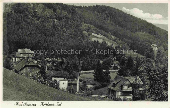 Bad Reinerz Niederschlesien Duszniki-Zdroj PL Panorama Kohlauer Tal