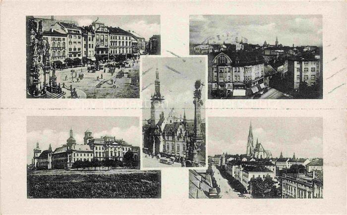 Olmuetz OLOMOUC CZ Teilansichten Stadtzentrum Kirche