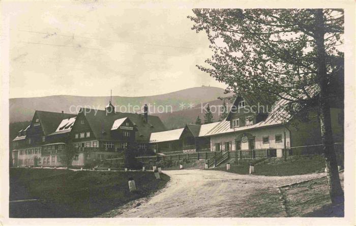 Brueckenberg Krummhuebel Riesengebirge PL Burghotel Teichmannbaude
