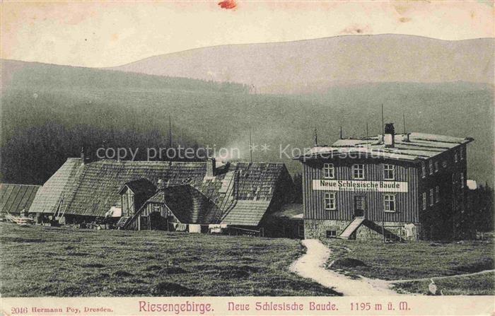 Schreiberhau Szklarska Poreba Riesengebirge PL Neue Schlesische Baude