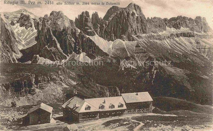 BOLZANO Bozen Suedtirol IT Rifugio Monte Pez Dolomiti
