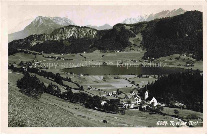 Thiersee Tirol AT Panorama Alpen