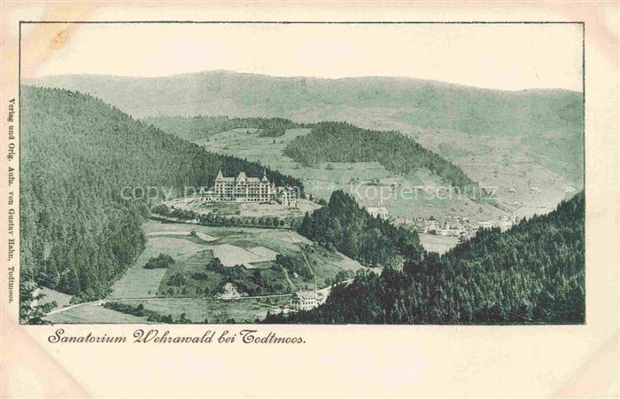 Todtmoos Schwarzwald BW Sanatorium Wehrawald Schwarzwald