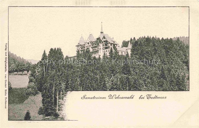 Todtmoos Schwarzwald BW Sanatorium Wehrawald Schwarzwald