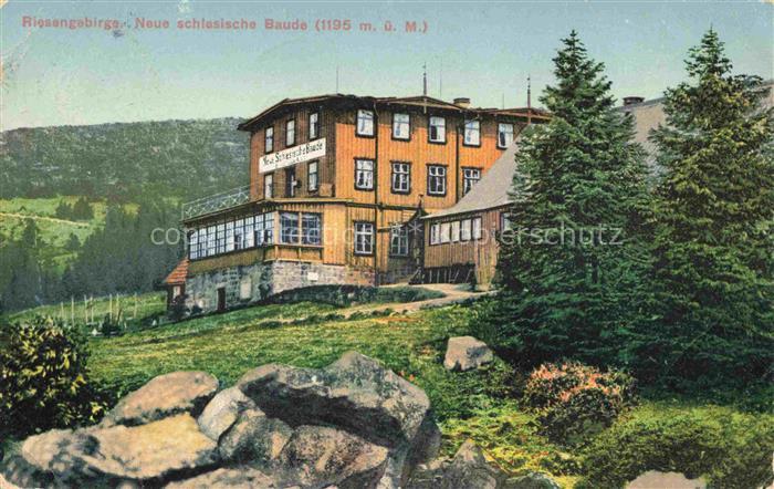 Schreiberhau Szklarska Poreba Riesengebirge PL Neue schlesische Baude