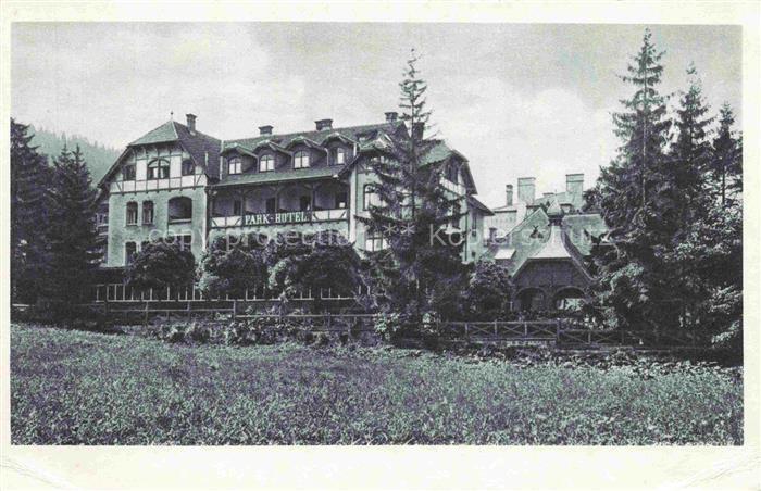 Bad Reinerz Niederschlesien Duszniki-Zdroj PL Park-Hotel und Villa Hygiea