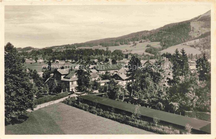 Ruhpolding Bayern Panorama Kinderheilstaette St. Annahaus
