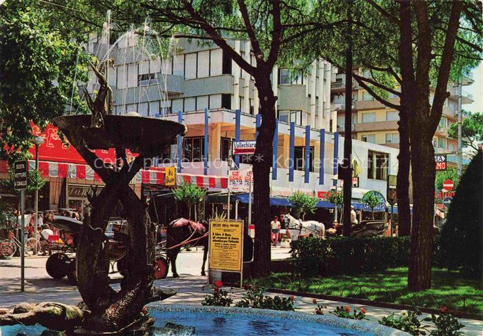 RICCIONE RIMINI IT Fontana intitolata a F. Manicone