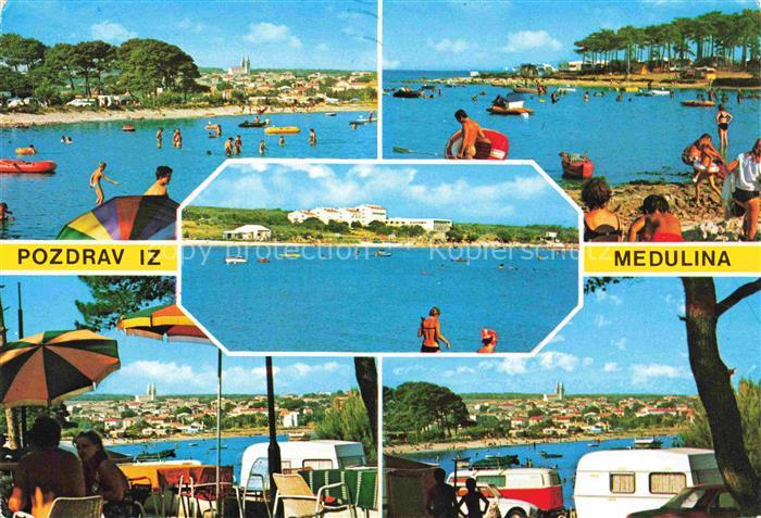 Medulin Istria Croatia Panorama Strand Campingplatz Restaurant Terrasse