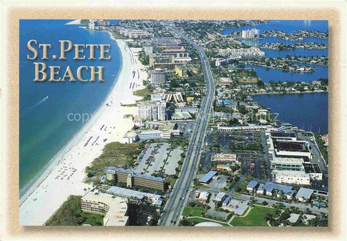 St Pete Beach Florida USA Fliegeraufnahme