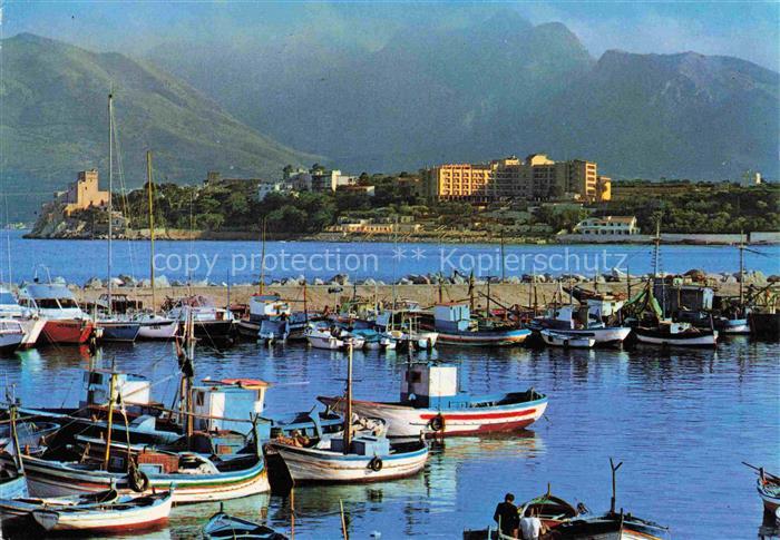 San Flavia Porticello Palermo IT Veduta dal porticello