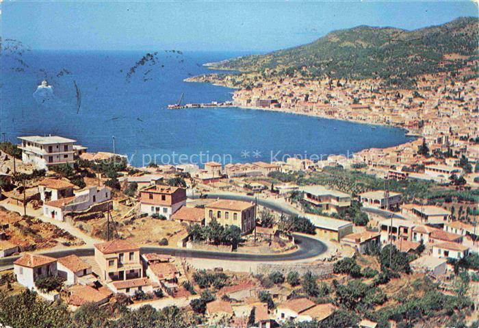 Samos Samo Greece Panorama Kueste