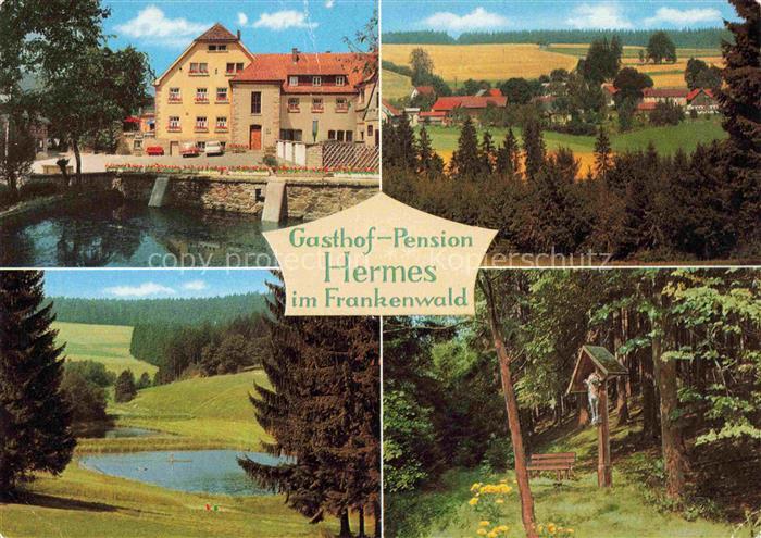 Hermes Marktleugast Franken Bayern Landgut Hermes Pension Haueis Landschaftspano