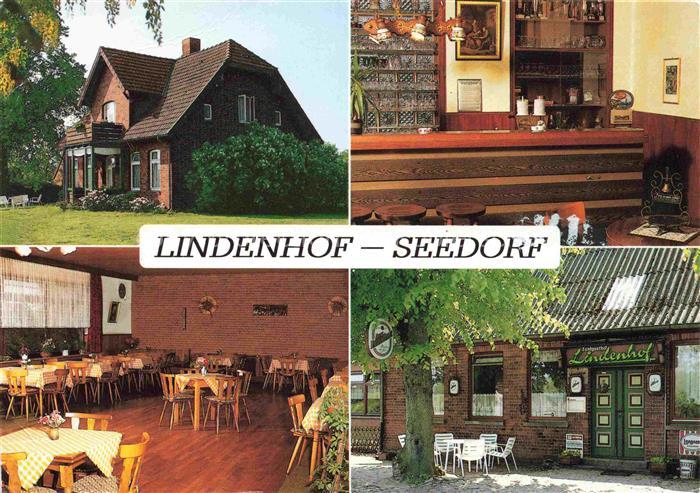 Seedorf Lauenburg Landgasthof Lindenhof Gastraum Theke