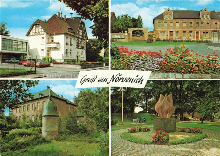 Noervenich Teilansichten Parkanlagen Denkmal