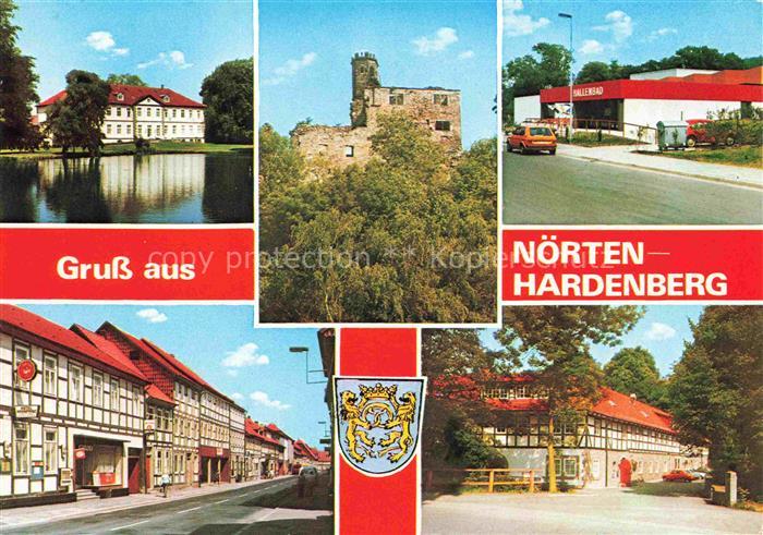 Noerten-Hardenberg Teilansichten Burgruine Hauptstrasse