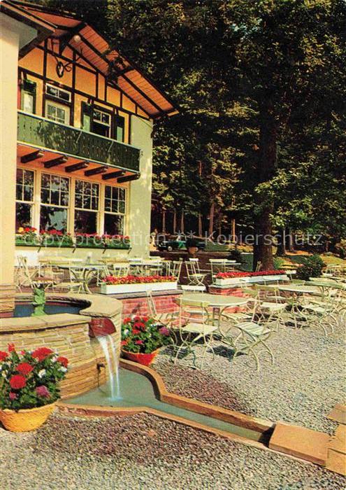 Oberstaat Waldcafé Bergische Schweiz Terrasse