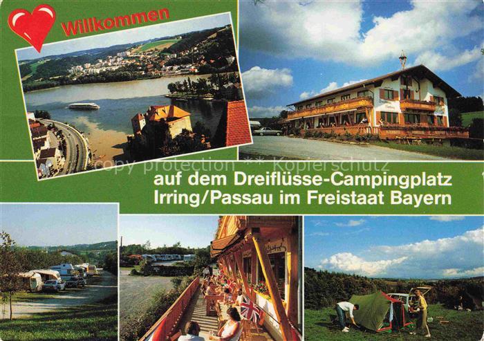 Irring Passau Dreifluesse-Campingplatz Hotel Restaurant Panorama