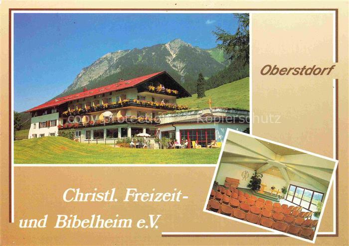 OBERSTDORF Bayern Christl. Freizeit- und Bilbelheim Kapelle