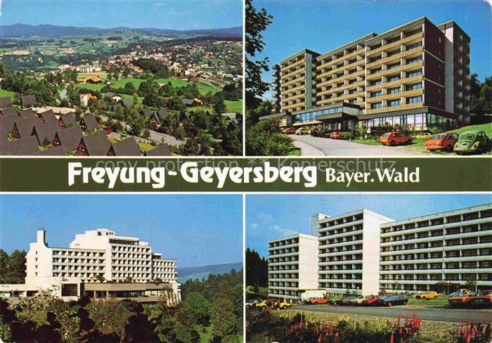 Geyersberg Wald Panorama Hochhaeuser