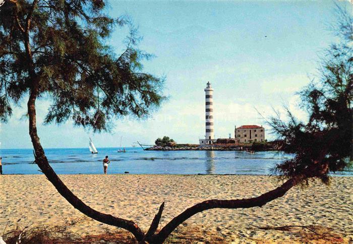 Cavallino Lido Venezia IT Spiaggia Faro Strand Leuchtturm