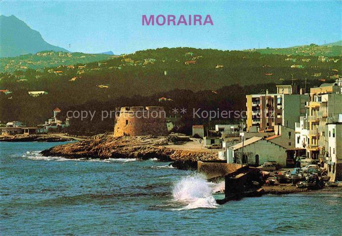 Moraira Alicante ES Vista parcial