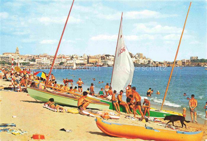 Palamos Costa Brava ES Strandleben