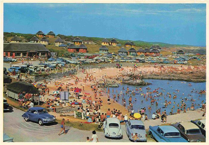 Port Elizabeth Southafrica The Willows Rock-bound inlet with a ple