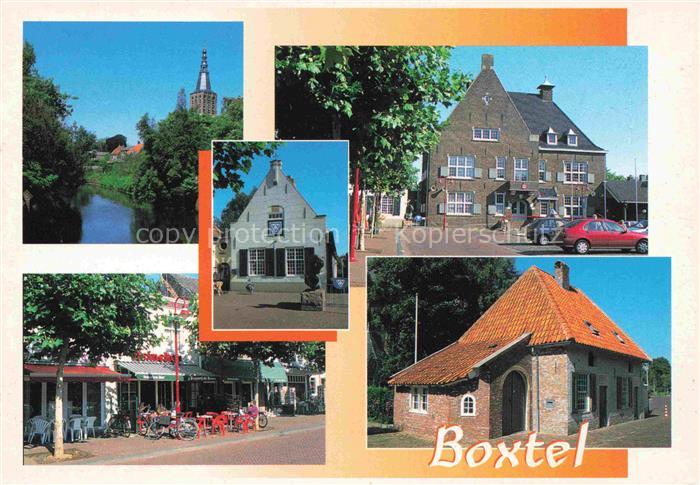 Boxtel Noord-Brabant NL Teilansichten Ortszentrum Strassencafé