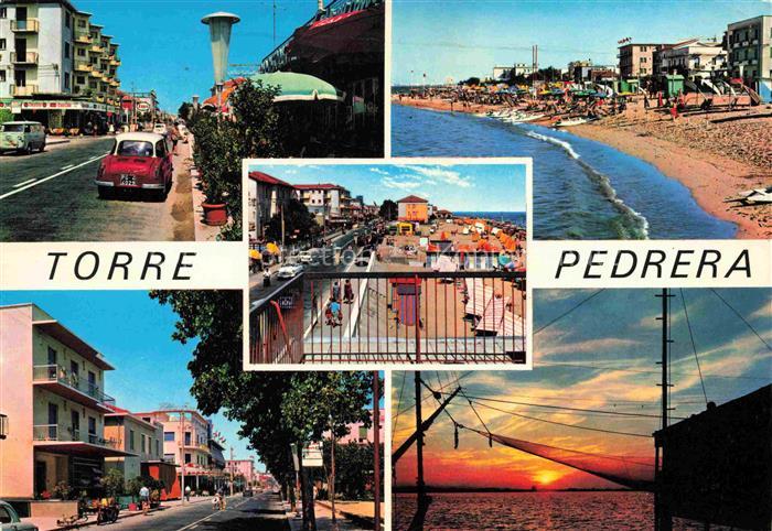 Pedrera Torre Pedrera Rimini IT Alberghi sul lungomare Spiaggia Tramonto del sol