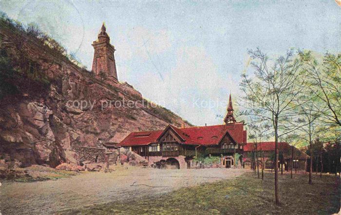 Bad Frankenhausen Wirtschaft auf dem Kyffhaeuser Denkmal