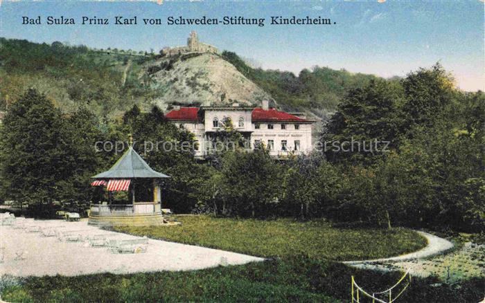 Bad Sulza Thueringen Prinz Karl von Schweden-Stiftung Kinderheim