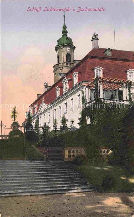 Lichtenwalde  Niederwiesa Sachsen Schloss Lichtenwalde im Zschopautal