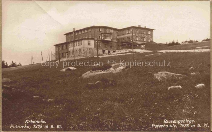 Spindleruv Mlyn Spindelmuehle Riesengebirge CZ Peterbaude