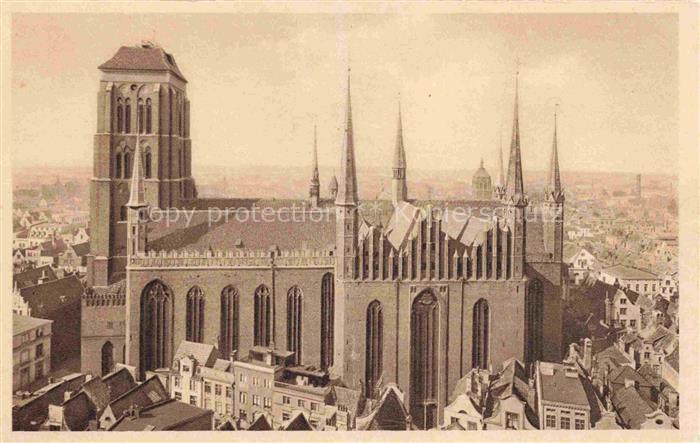 Danzig GDANSK PL Marienkirche Serie Das schoene Deutschland Bild 23 Reichswinter