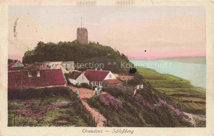 Graudenz GRUDZIADZ Westpreussen PL Schlossberg Feldpost