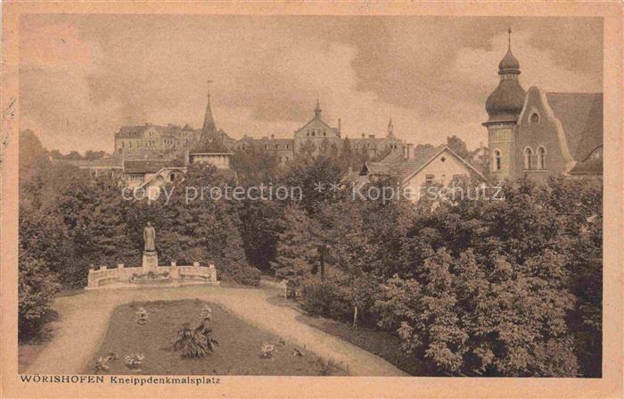 BAD WoeRISHOFEN Kneippdenkmalsplatz