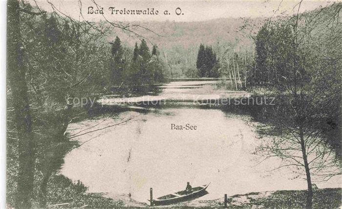 Bad Freienwalde Oder Brandenburg Partie am Baa-See