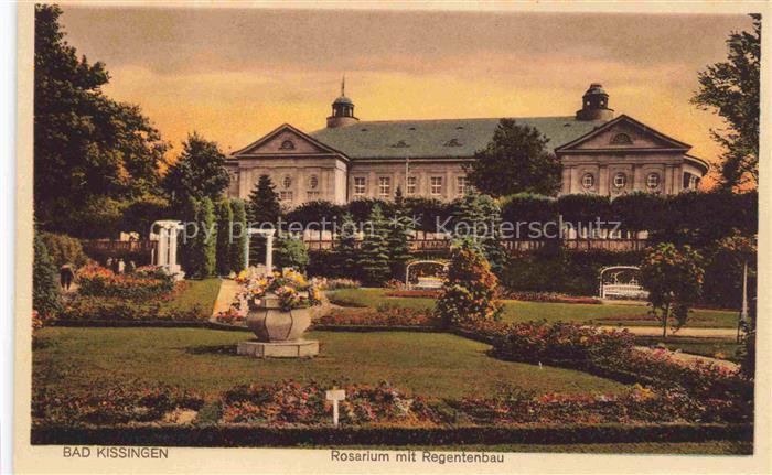 BAD KIssINGEN Rosarium mit Regentenbau
