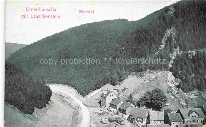 Unterlauscha Panorama mit Lauschenstein