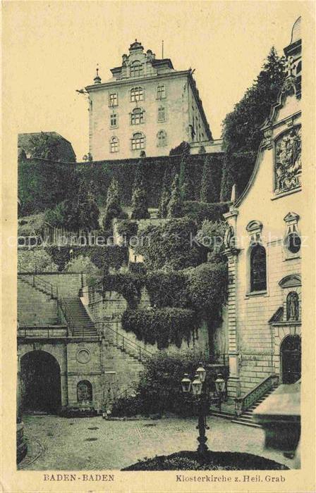 BADEN-BADEN BW Klosterkirche zum Heiligen Grab