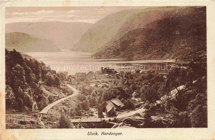 Ulvik Hardanger Norge Panorama