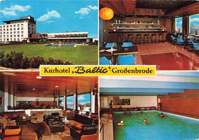 Grossenbrode Ostseebad Kurhotel Baltic Restaurant Bar Aufenthaltsraum Hallenbad