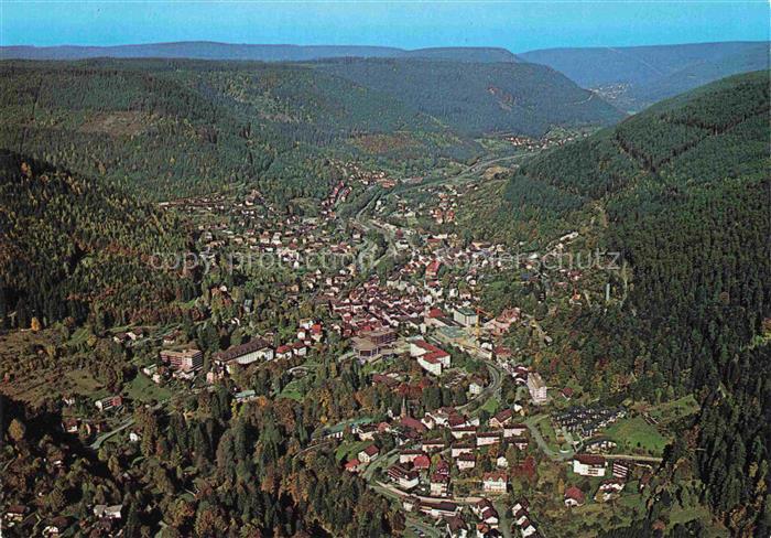 BAD WILDBAD  Schwarzwald Panorama Heilbad im Schwarzwald