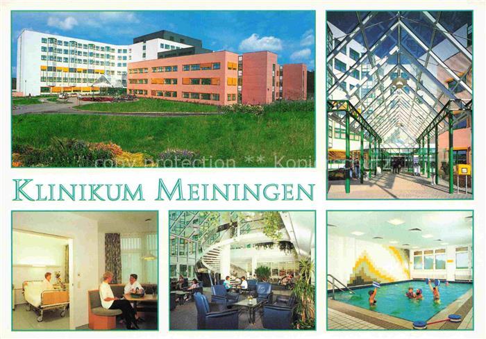 Meiningen Thueringen Klinikum Foyer Hallenbad