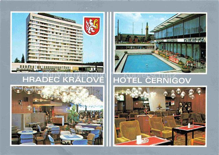 HRADEC KRALOVE Koeniggraetz CZ Hotel Cernigov Restaurant Swimming Pool