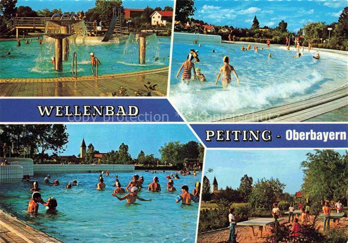 Peiting Weilheim-Schongau Bayern Wellenbad Freibad Tischtennis