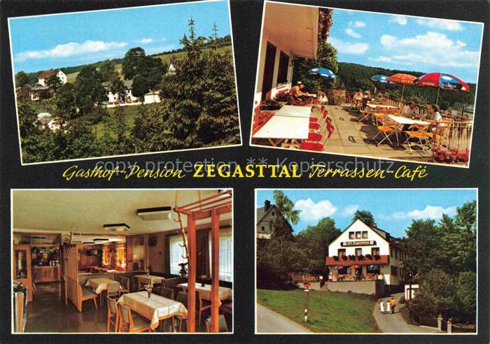 Schwarzenbach am Wald Gasthof Pension Terrassencafé Zegasttal