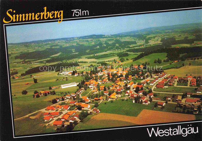 Simmerberg Weiler-Simmerberg Fliegeraufnahme